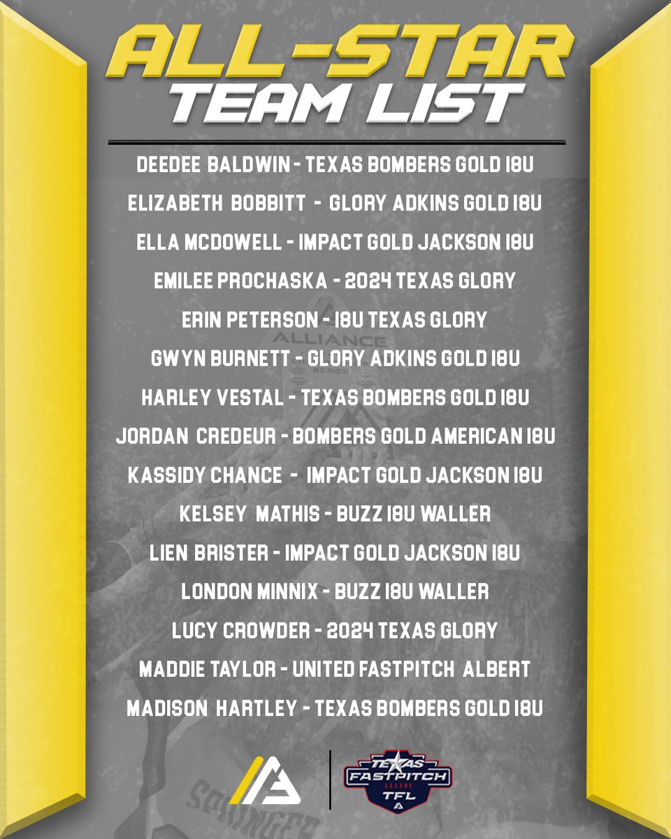 The Alliance Fastpitch tweet media