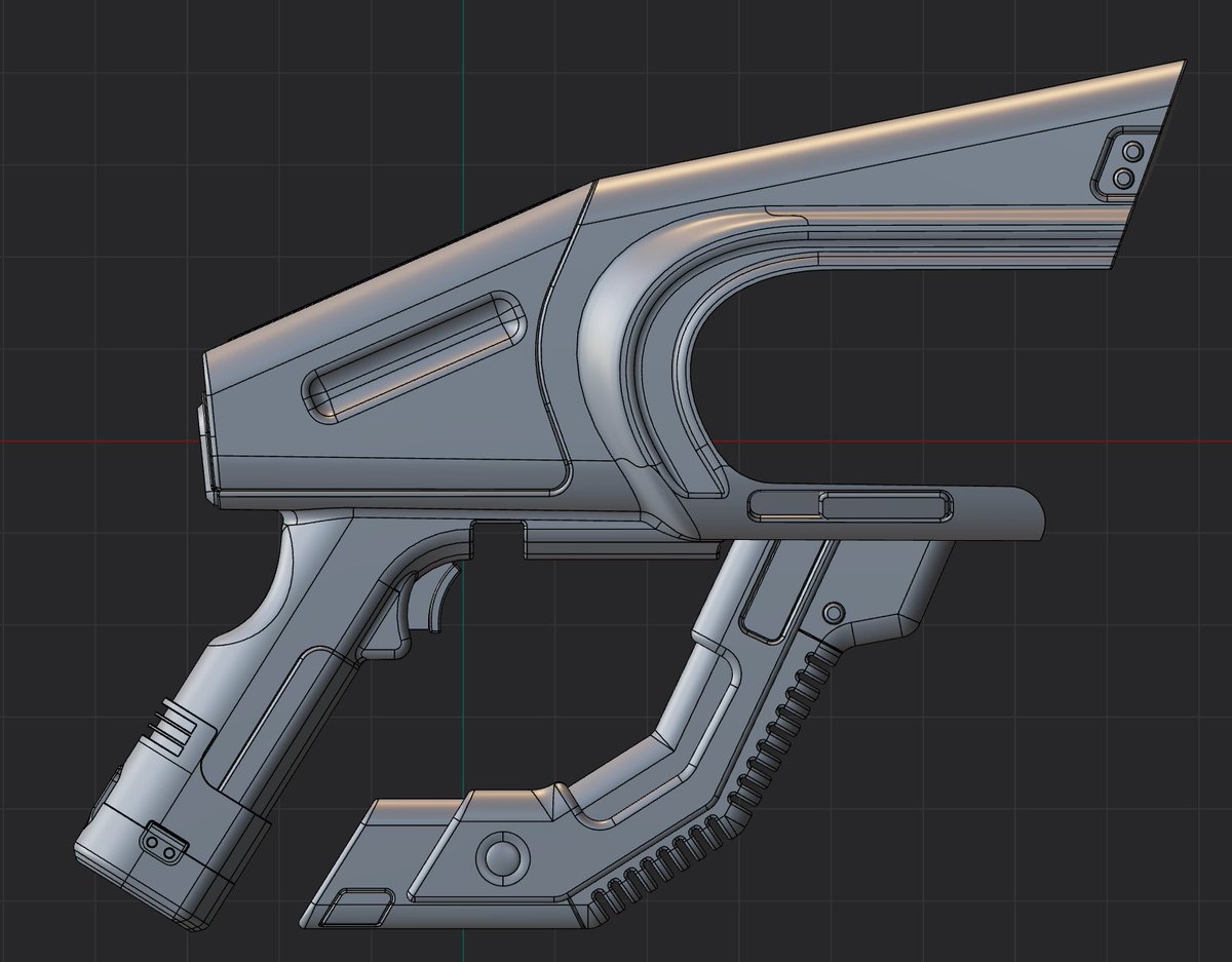 3dartknock's tweet photo. Some updates here. #3d #plasticity #cad #medpistol https://t.co/dosRWHfzfU