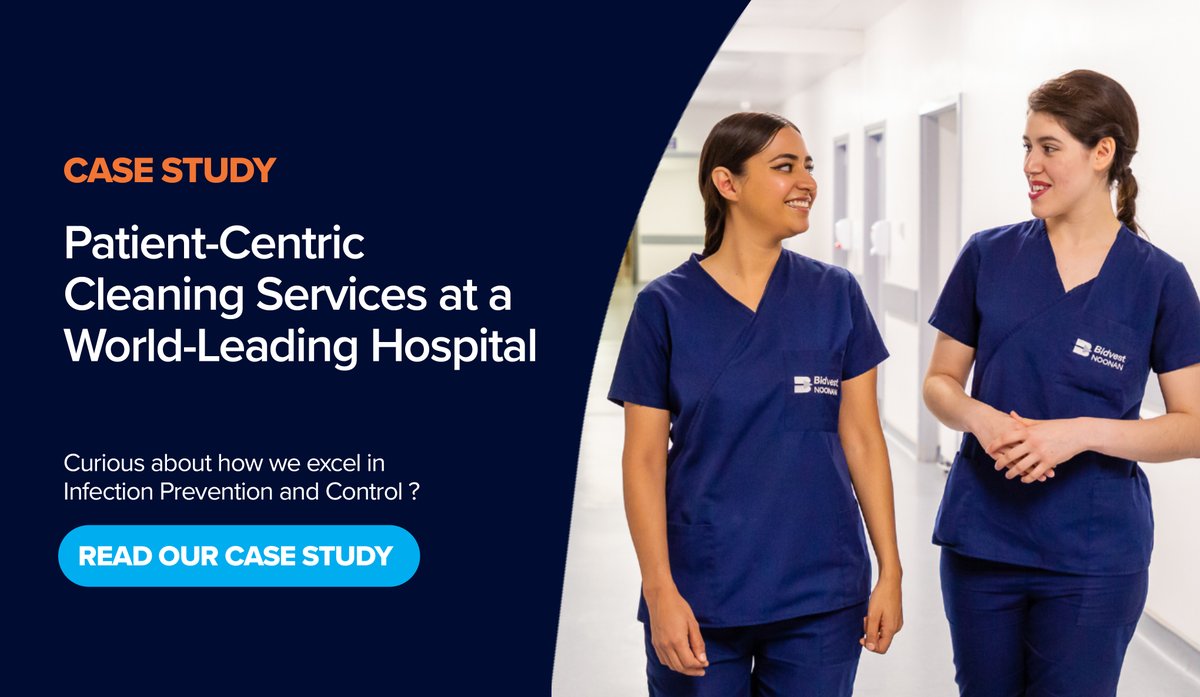 Supporting UK & Ireland hospitals for 40+ yrs, we're leaders in quality healthcare services. Our new case study highlights vital infection prevention efforts at a major hospital. Read more: bidvestnoonan.ie/patient-centri… #InfectionPrevention