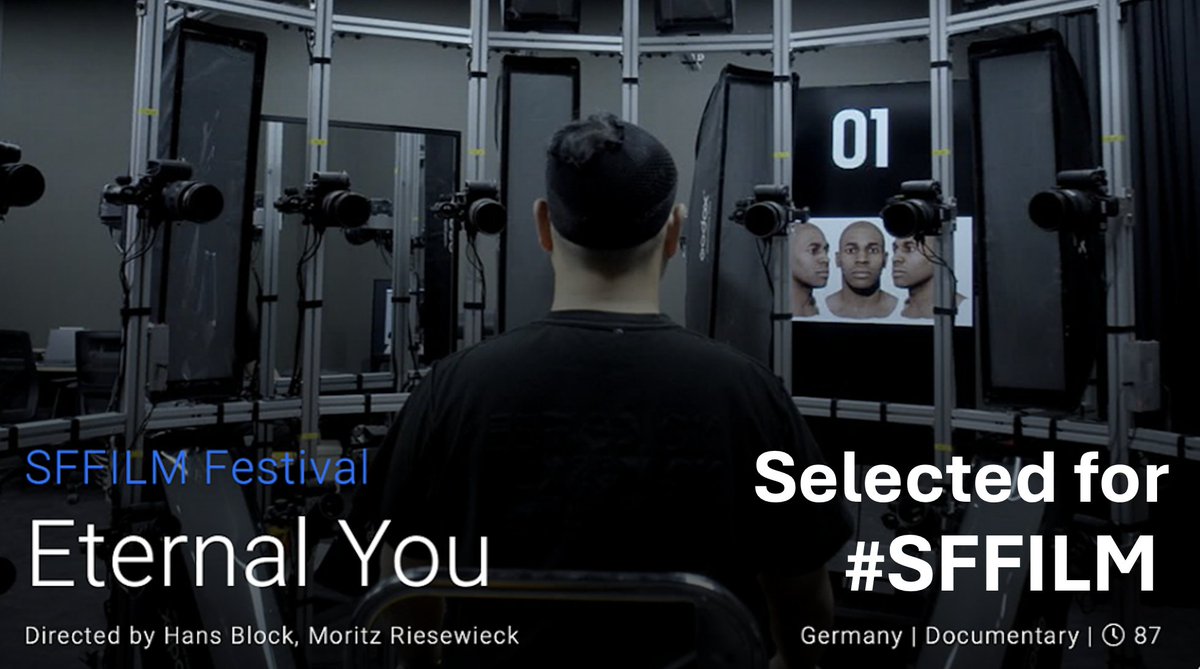 beetzbrothers's tweet image. ETERNAL YOU is the winner of the ScienceVille Award at #DOCVILLE! Congratulation! 

We are also thrilled and happy to share that the documentary feature, directed by Hans Block &amp;amp; Moritz Riesewieck, is part of the program of #SSFILMFestival and #HotDocs2024 in April/May 2024.
