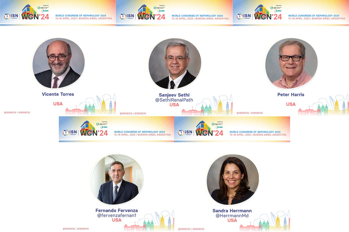 Mayo Clinic Nephrology (@mayoclinicneph) on Twitter photo Please join Drs. Torres, Fervenza, Sethi, Harris, and Herrmann at the World Congress of Nephrology 2024 (April 13-16) <a href="/fervenzafernan1/">fernando fervenza</a> <a href="/HerrmannMd/">Sandra Herrmann MD, FASN</a> <a href="/SethiRenalPath/">Sanjeev Sethi</a> <a href="/ISNWCN/">World Congress of Nephrology</a> #MayoClinicKidney #ISNWCN theisn.org/wcn/i-am-atten… Please join Drs. Torres, Fervenza, Sethi, Harris, and Herrmann at the World Congress of Nephrology 2024 (April 13-16) <a href="/fervenzafernan1/">fernando fervenza</a> <a href="/HerrmannMd/">Sandra Herrmann MD, FASN</a> <a href="/SethiRenalPath/">Sanjeev Sethi</a> <a href="/ISNWCN/">World Congress of Nephrology</a> #MayoClinicKidney #ISNWCN theisn.org/wcn/i-am-atten…