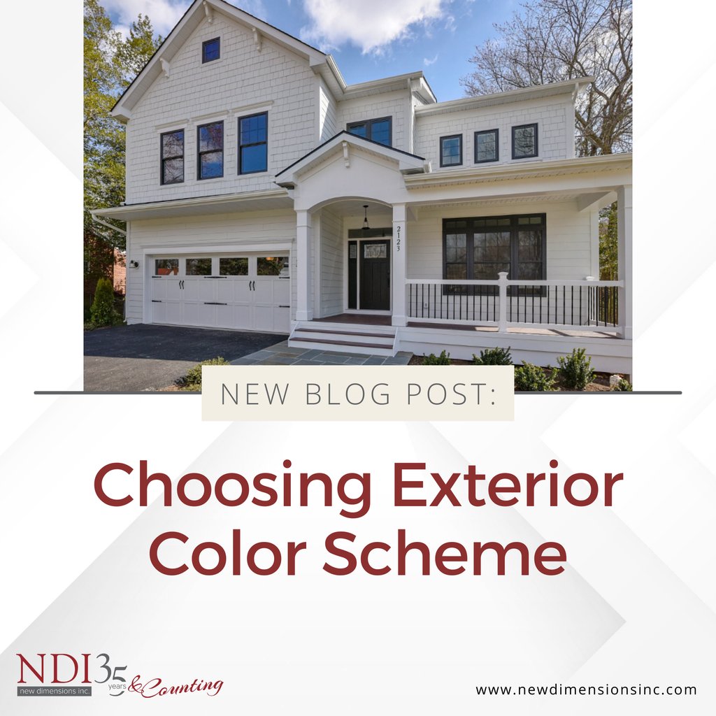NDICustomHomes's tweet image. Struggling to choose the perfect exterior colors for your custom home? Then you won&apos;t want to miss Jen&apos;s latest article with her best tips for making smart and timeless choices. Click the link to learn more: newdimensionsinc.com/choosing-your-…

#ColorScheme #ExteriorDesign #JensBlog