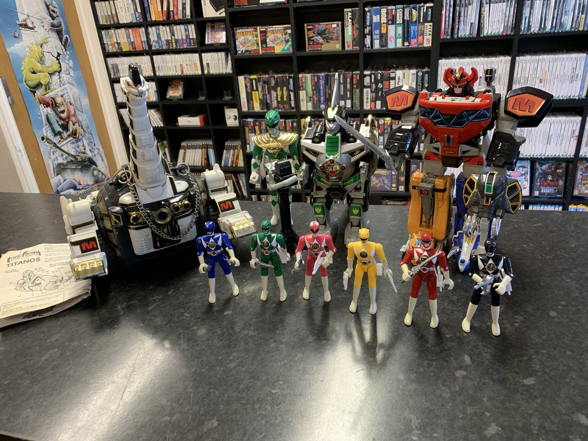 NEW IN Some lovely Mighty Morphin Power Rangers just in All are complete (working electronics) and great condition! #retroshop #retrogaming #retrogamingcommunity #xbox #playstation #sega #nintendo #atari #retrotoys #toys #leighonsea #southend #essex #mightymorphinpowerrangers