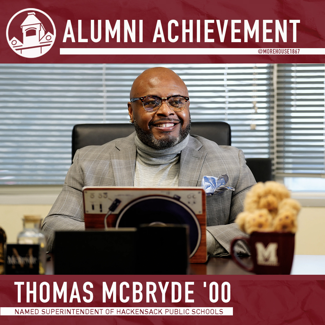 Thomas McBryde '00 has been named superintendent for Hackensack schools. Before being named superintendent, McBryde worked in the NYC Public Schools District as a principal & deputy superintendent. To learn more about Thomas McBryde, click the link below: t.ly/zAxvy