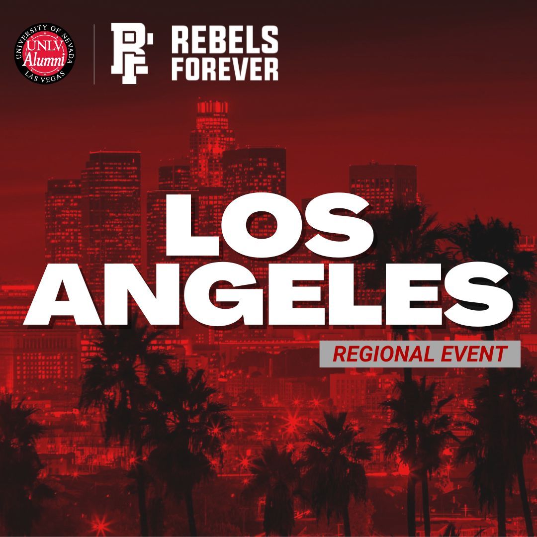 🚨Last chance! Register now for our Los Angeles Regional Event on April 6. Enjoy an evening of engaging and informative conversations with UNLV President Keith E. Whitfield, and other university leadership along with fellow Rebels in Los Angeles. RSVP now: bit.ly/4bWv1On