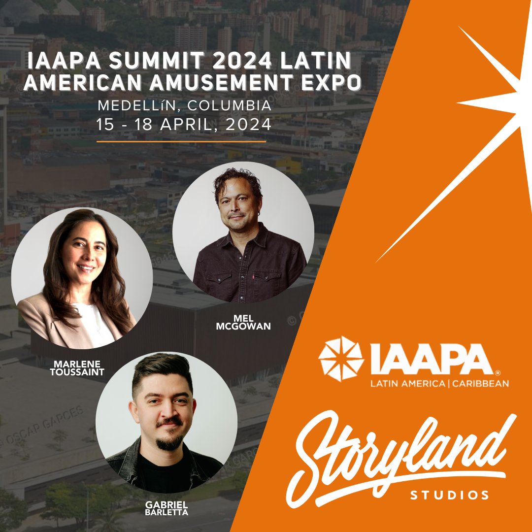 We're excited to be attending the first-ever partner event between IAAPA Latin American and ACOLAP’s Latin American Amusement Expo on the largest-ever summit show floor.

Will we see you there? hubs.la/Q02r42wr0