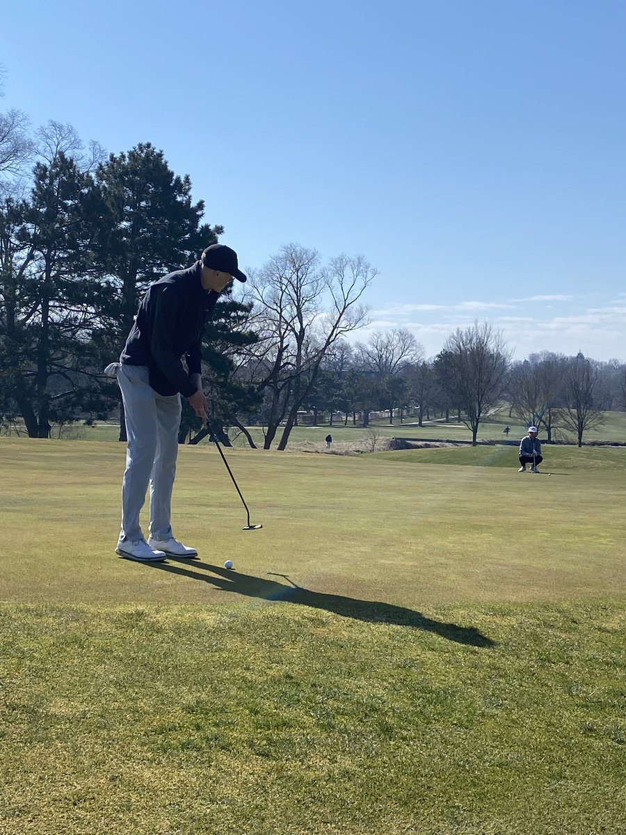PLVMonarchGolf's tweet photo. Monarchs are at Benson National for the @OPS_Vikings Invite. A little frost delay but the ☀️ is out!
#WeArePLV @PLPulse #PLVGolf #Ubuntu #WeBATT https://t.co/1jnzLfswfl