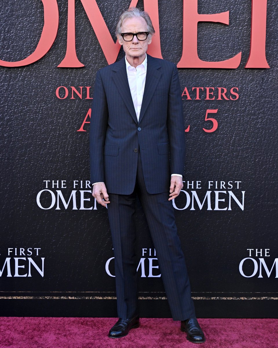 Actor Bill Nighy chose a Lanvin tailoring look to attend ‘The First Omen’ Premiere in Los Angeles. #LANVIN