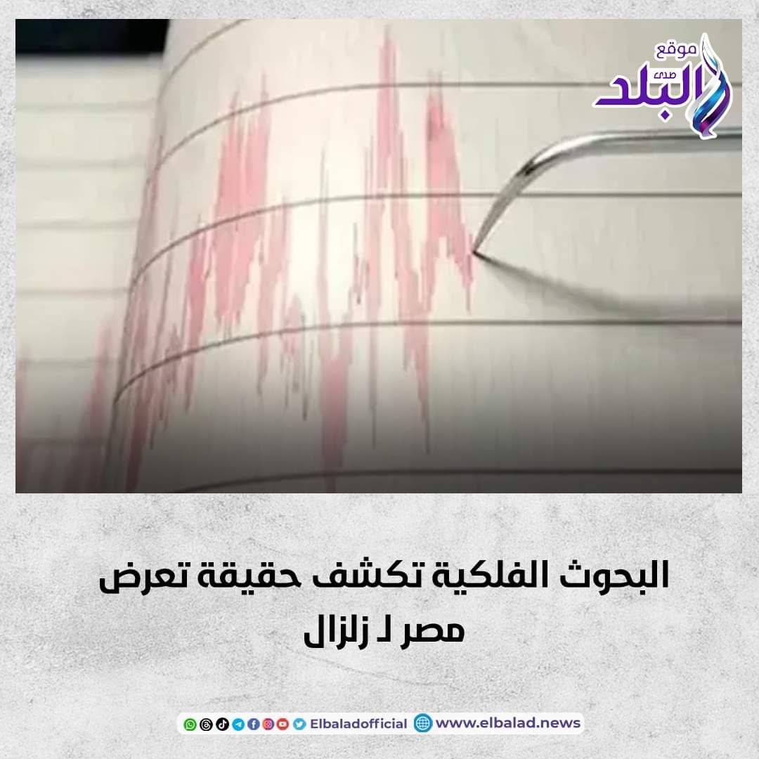 البحوث الفلكية تكشف حقيقة تعرض مصر ل زلزال صدى البلد البلد التفاصيل 