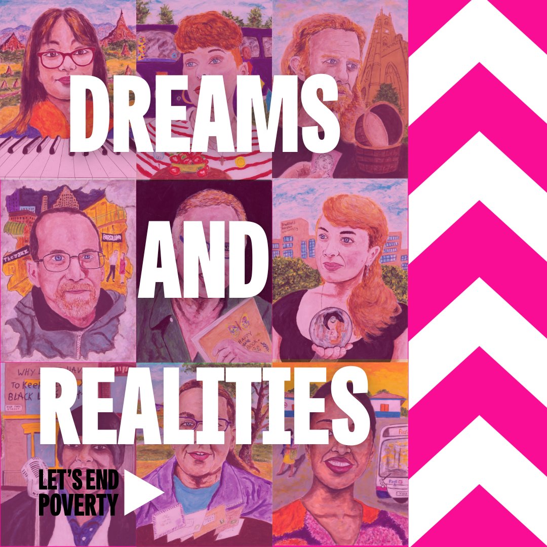 Let's end Poverty have partnered with Stephen Martin, an artist living in Sheffield, to take his powerful Dreams and Realities portrait exhibition across the UK alongside a series of community led art events.  Find out more about the artwork and the tour on our website.