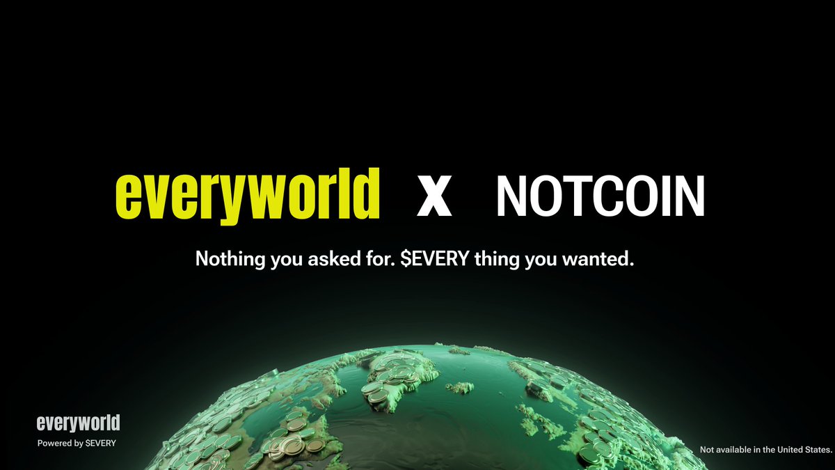 It’s probably nothing. Could be $EVERY thing. Engage with Everyworld quests on @thenotcoin . (Or don’t...we won’t tell you what do with your time.) Your attention counts.