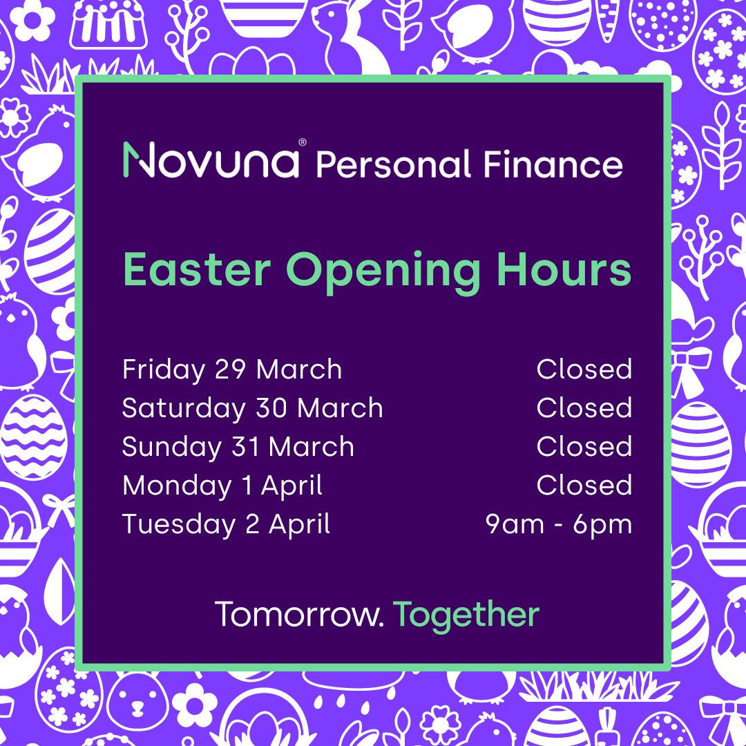 With Easter around the corner, we’d like to wish a Happy Easter to all of those who celebrate! Please refer to the dates and times below for our operating hours over the Easter period. To find out more about how to contact us, please visit our website 👉 ow.ly/7Vsb50R3YtI