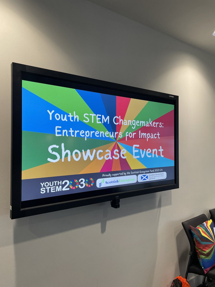 Thrilled to be invited along to the <a href="/YouthSTEM2030/">Youth STEM 2030</a> Showcase Event this evening at the University of Strathclyde.

More to come of the course of the evening!