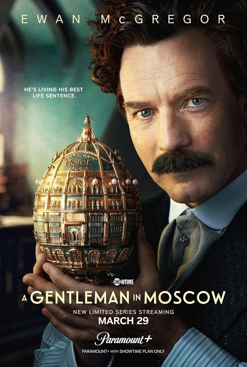 ‘A Gentleman in Moscow’ premieres tomorrow on @paramountplus and @showtime! 🎬 Starring Ewan McGregor and Mary Elizabeth Winstead, this adaptation was filmed right here in Space’s Stage 01 and 06. Will you be tuning in? 🍿 #AGentlemanInMoscow #Premiere #SpaceStudiosManchester