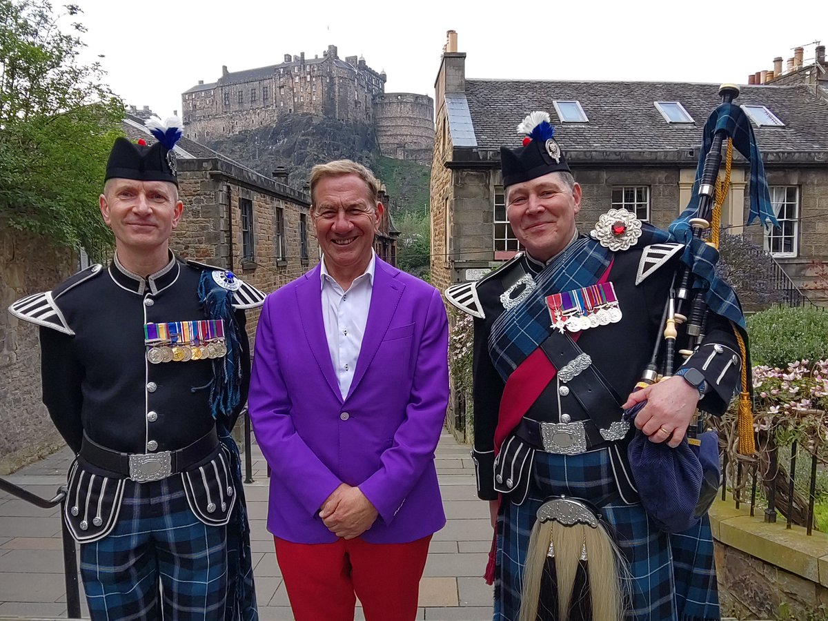 Did you spy our performers in this week’s @GBRJ_Official? Great to meet Michael and the team and give them a special Tattoo performance. If you missed it, you can catch up on @BBCiPlayer now! bit.ly/49knOoW #EdinTattoo #Journeys