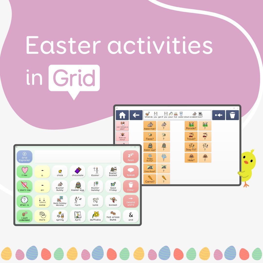 Get ready for Easter weekend with some fun activities in Grid! 🐣🐰 Some of our favourite grid sets are: ✨Easter word list ✨All About Easter ✨Easter Jokes ✨Easter Wordsearches and Crosswords Search ‘Easter’ in Online Grids to try them out!