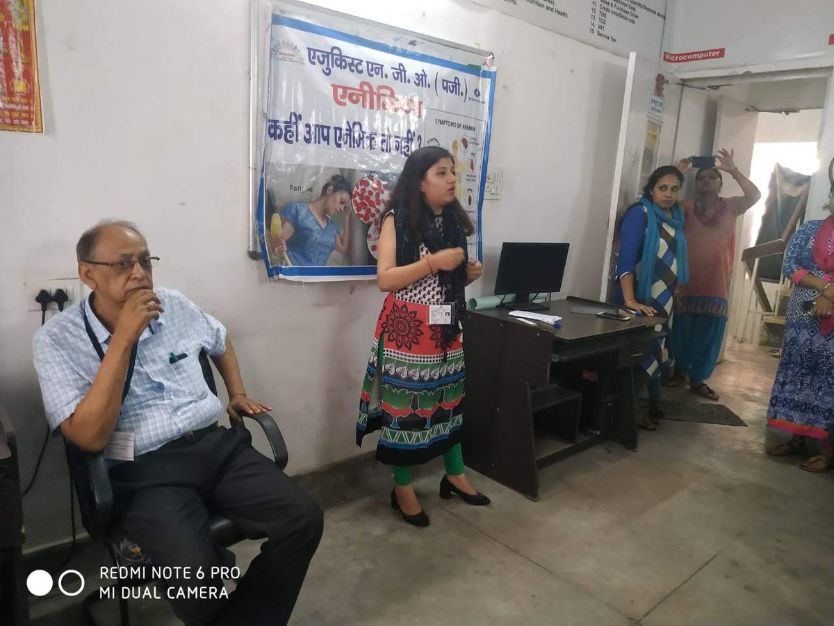 📷📷 Eduquest Organized an Anemia awareness workshop at NSP Vocational Training Centre,Delhi.📷we empowered 32 participants with essential knowledge to tackle this health concern head-on.  📷📷 #AnemiaAwareness #NSPVocationalTraining #Delhi #HealthWorkshop #CommunityEmpowerment