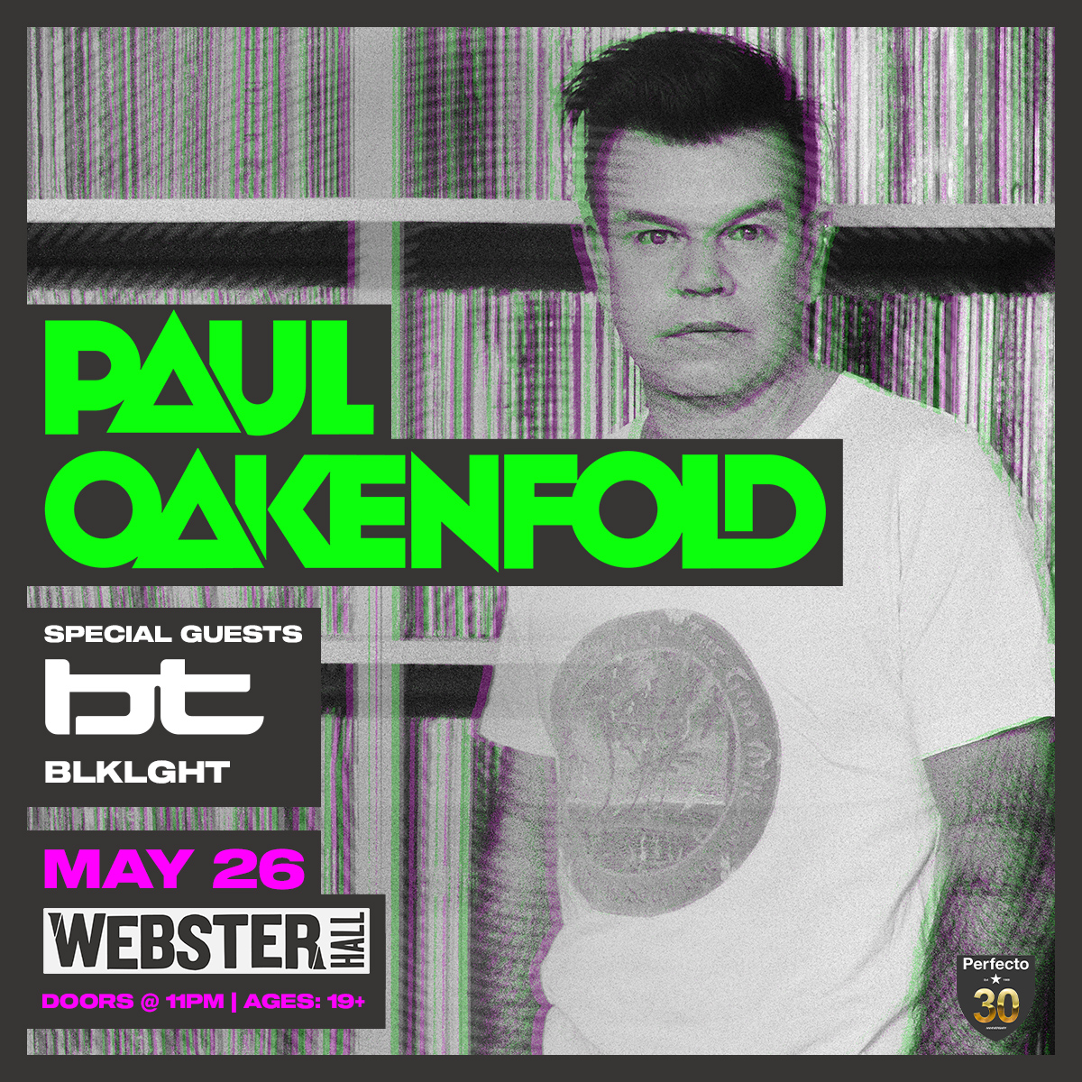 blklght is joining Paul Oakenfold here on May 26 ⚡️ tickets are on sale NOW