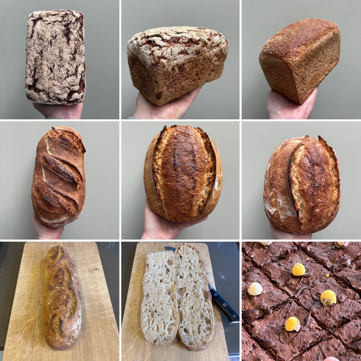DaintyMonkey's tweet image. Bake Day Highlights
#sourdough #microbakery #sourdoughbrownies #trinityedinburgh #wholemealtinloaf