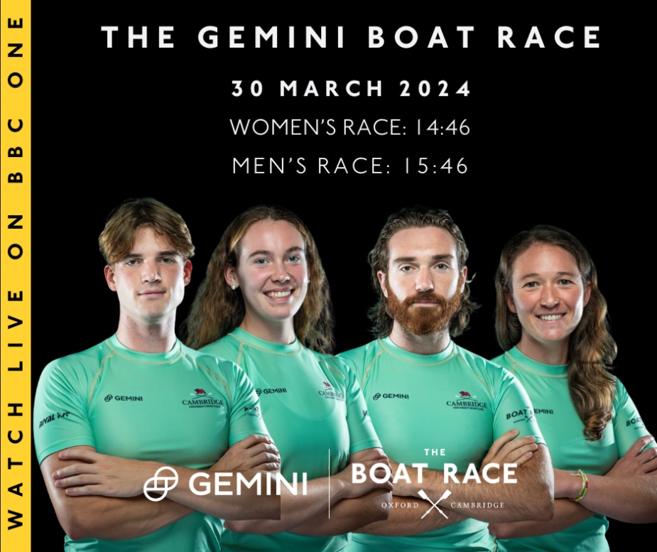 Get ready to cheer on the #lightblues on Saturday, March 30th! Watch @theboatrace on TV (tune into BBC 1 or BBC iPlayer from 14:00) or join thousands of others on the banks of the Thames. 👇 For full details about how you can watch: theboatrace.org/spectator-info…