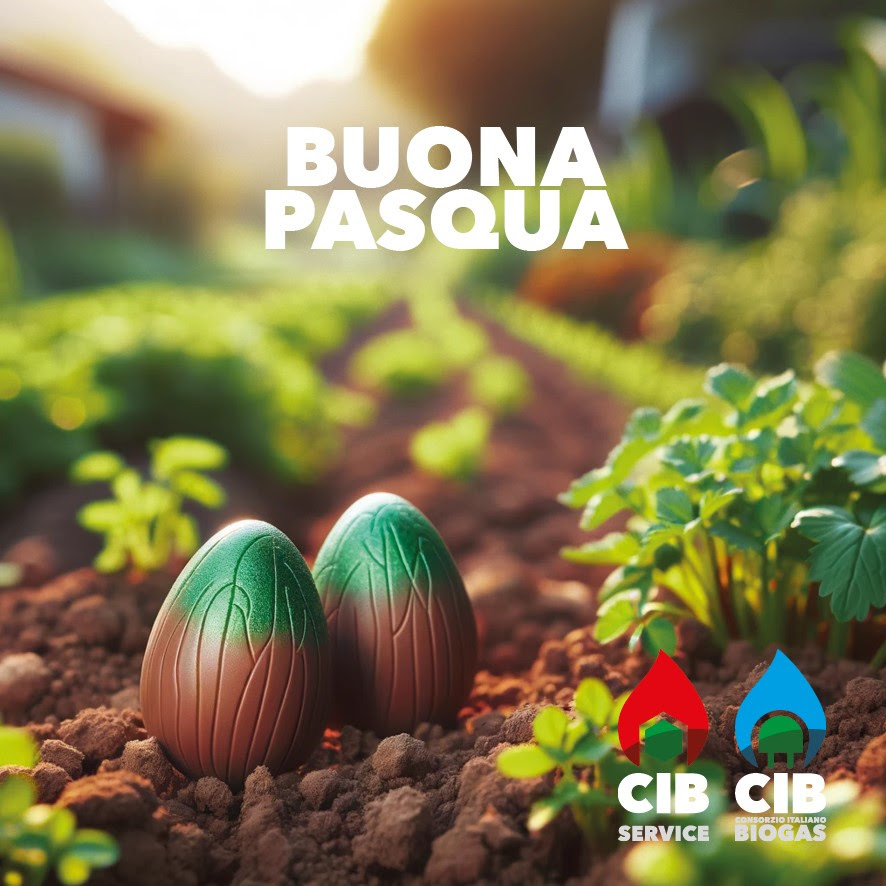 🌱🐣 Buona Pasqua dal Consorzio Italiano Biogas! 🌿 Auguriamo a tutti i nostri soci, partner e amici di trascorrere una serena giornata di #Pasqua. #BuonaPasqua #AgricolturaSostenibile