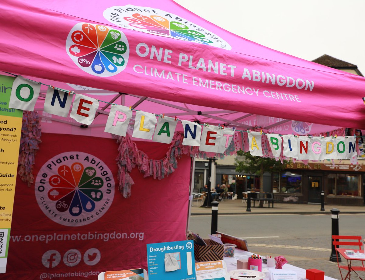 *** SAVE THE DATE *** Following on from the success of Abingdon Eco Fair in May 2023 we are going to be hosting the One Planet Living Festival on 15th June 2024 in Abingdon Market Place. Keep an eye on our dedicated web page – oneplanetabingdon.org/one-planet-liv… We hope to see you there.