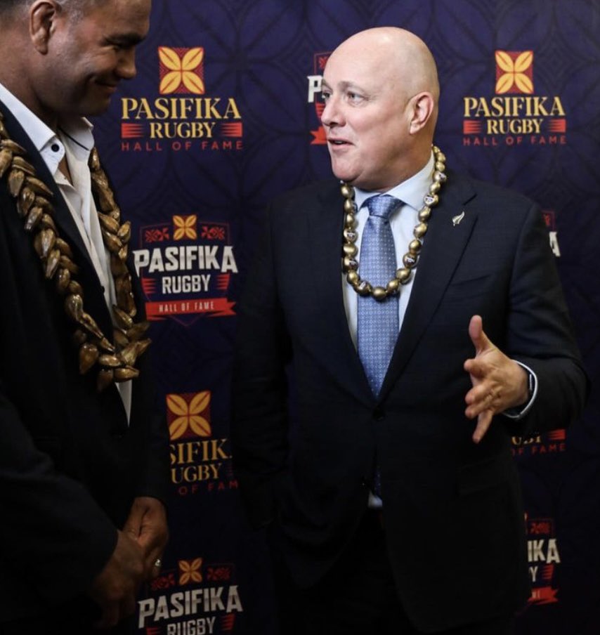 An historic evening at @edenparknz for the inaugural PASIFIKA RUGBY HALL OF FAME last night! Over 500 guests attended including @AllBlacks Mark Telea, NZ PM @chrisluxonmp, Sir Michael Jones, Olympic Gold Medalist @rubytui and many more. Congratulations to the Class of 2024!