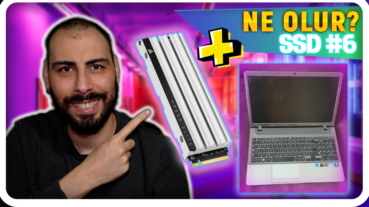 Eski Laptop'a GEN4 SSD Takarsak Ne Olur? USB'den Windows Oyunda En Hızlısı? (Gen3 vs Gen4) Video: youtube.com/watch?v=qjLvSb… . #teknoloji #frekans #frekanstv #corsair #ssd #inceleme #laptop #usb #gen3 #gen4 #deney