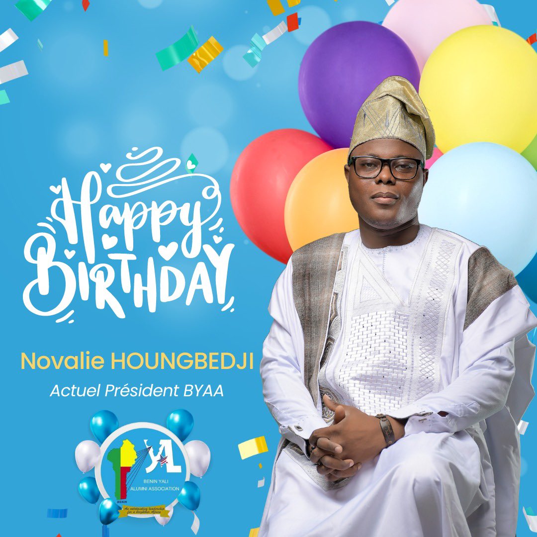 #YaliBirthday 
Joyeux anniversaire à notre président .Que cette nouvelle année vous apporte joie, succès et bonheur. 

Votre leadership et votre engagement sont une source d'inspiration pour nous. Nous vous souhaitons une année pleine de réalisations!  
#HBD #YaliBirthday