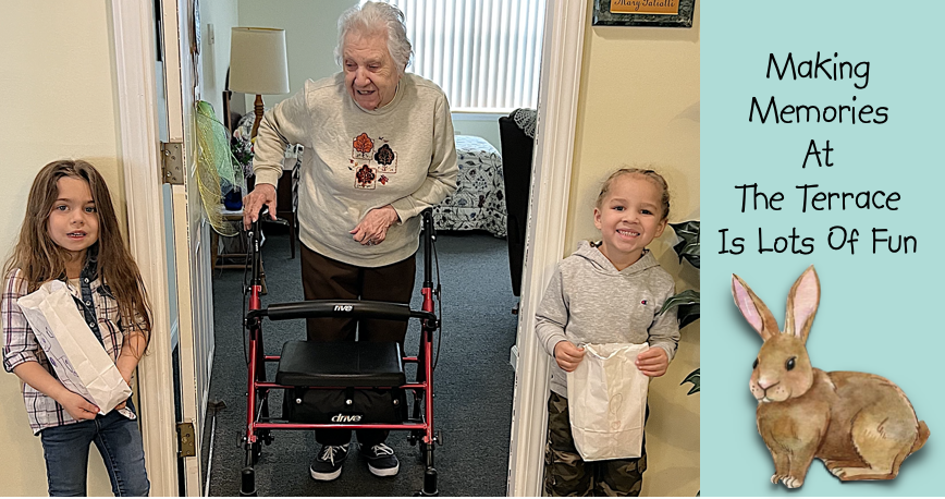 Perkins UPK Students Enjoy Visiting Residents at The Terrace at Newark 🐣 newarkcsd.org/article/152803…