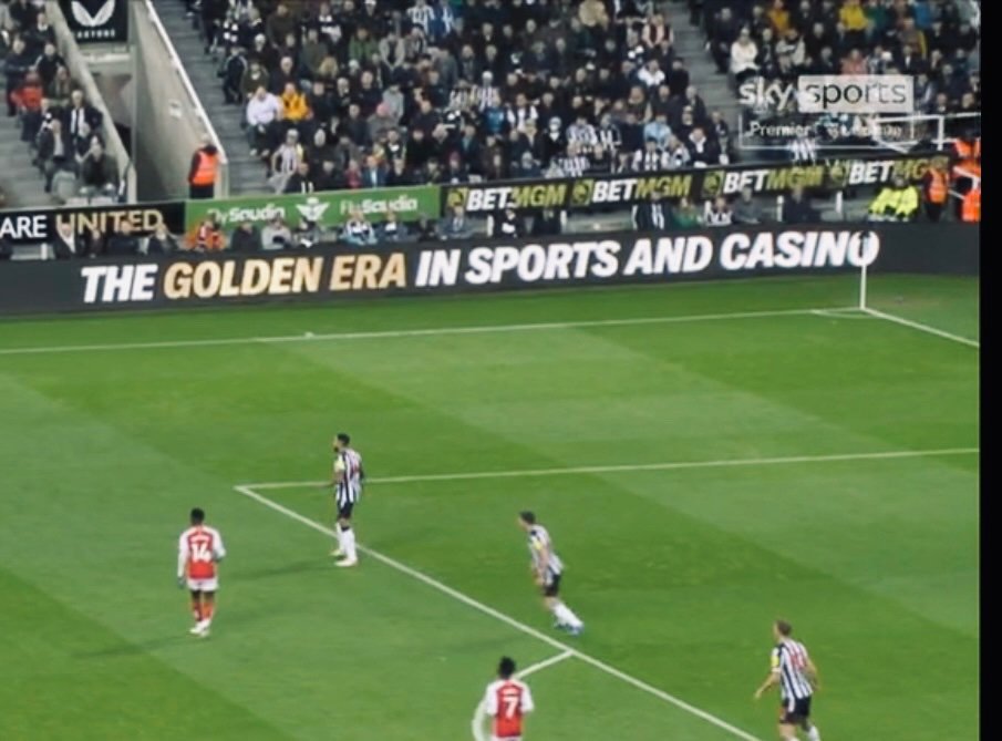 Seen at St James' Park every game this season