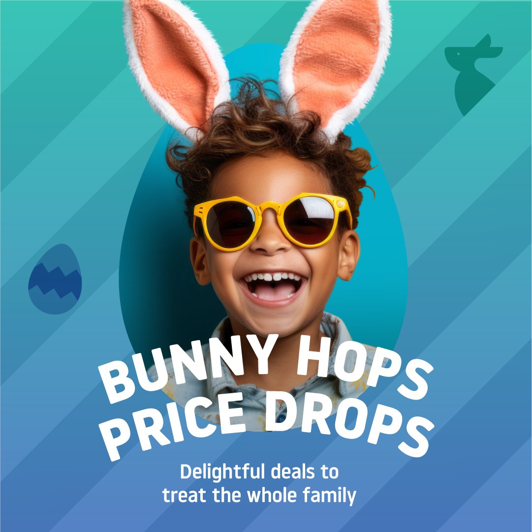 Hop, Shop, Drop 🐰🛍️ Enjoy delightful Easter deals at London Luton Airport, from kids eat free, to bargain brekky, 20% off and much more 👉 orlo.uk/lppGj