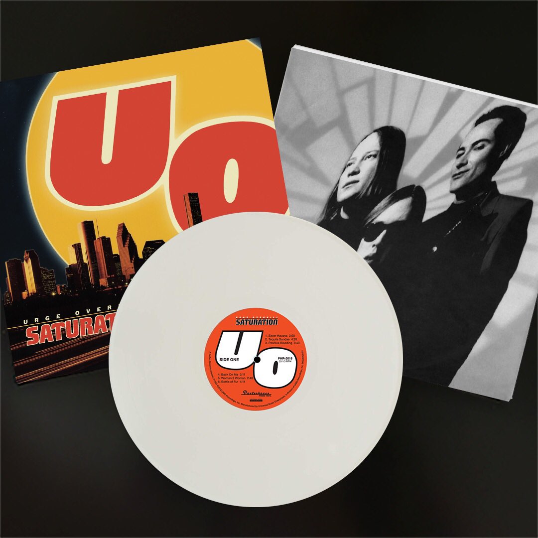 New Pre-Order is on for <a href="/UrgeOverkill/">Urge Overkill</a>’s magnum-opus "Saturation." The 30th Anniversary jam is on opaque white vinyl. The re-mastered audio slams &amp; the jacket &amp; inner sleeve are dead knock offs of the original. Limited to only 500 pressed so order today:
porterhouserecords.com/store/UO/satur…