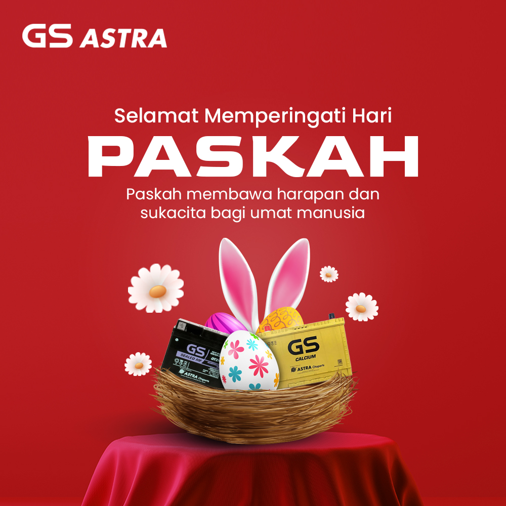 Paskah membawa harapan dan sukacita bagi umat manusia. Semoga damai dan cinta kasih Kristus selalu hadir dalam hidup kita semua.

#GSAstra
