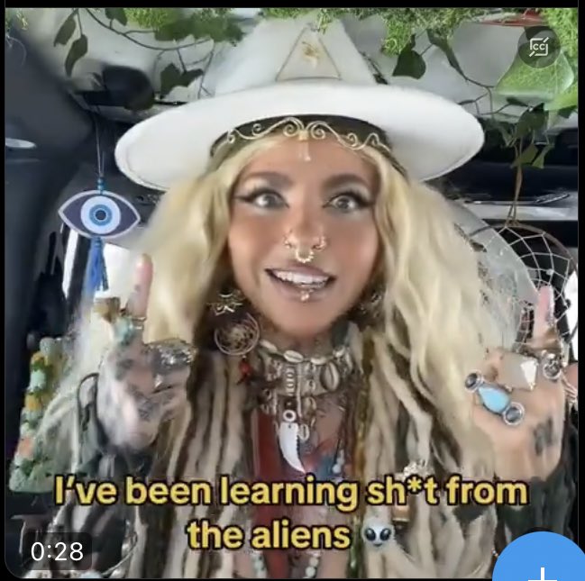 she gives tech money trust fund suburbanite industry plant who 'van lifes' between airbnb stays chosen SOLELY for the adobe / earthship aesthetic. wannabe tiktok acid cult leader w/ no plug, only dispo weed & dark web psychs, she'll interupt ur roto & hit a dmt cart w/o asking