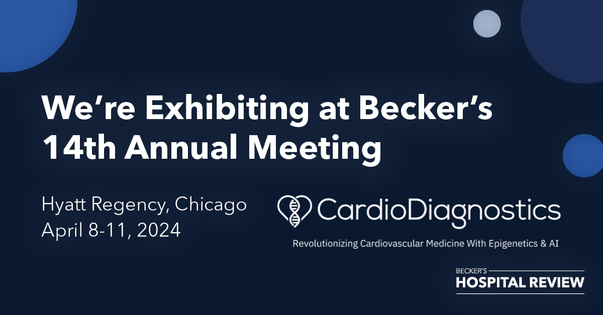 We are excited to present our latest innovations at the @BeckersHR 14th Annual Meeting, hosted in our lovely city, #Chicago.  The conference offers an exceptional platform for us to showcase our work in merging epigenetic biomarkers with AI analytics.

#BeckersAnnualMeeting