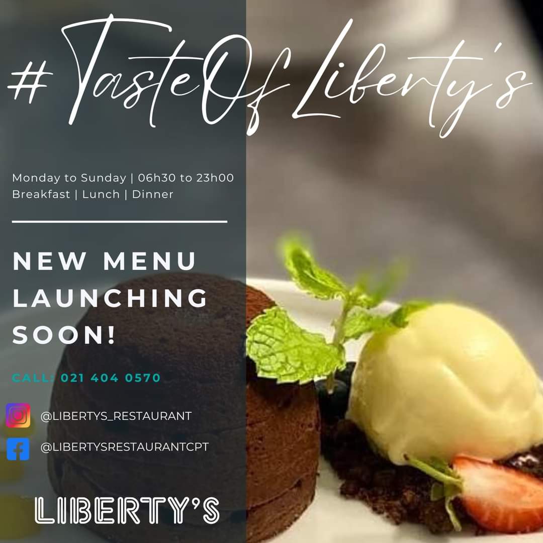 A tapestry of tastes! Embark on a scintillating culinary voyage with our new menu launching very soon ✨

Keep your eyes on our social media pages! 

#newmenu #LibertysRestaurant #woodstock #CapeTown #foodielife #foodiegram #restaurant