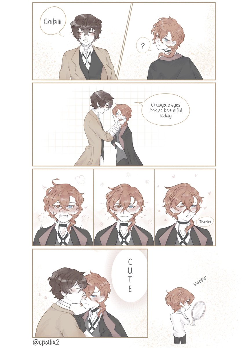 Chuuya blushing ❤️‍🩹 #skk #soukoku #太中 #BSD