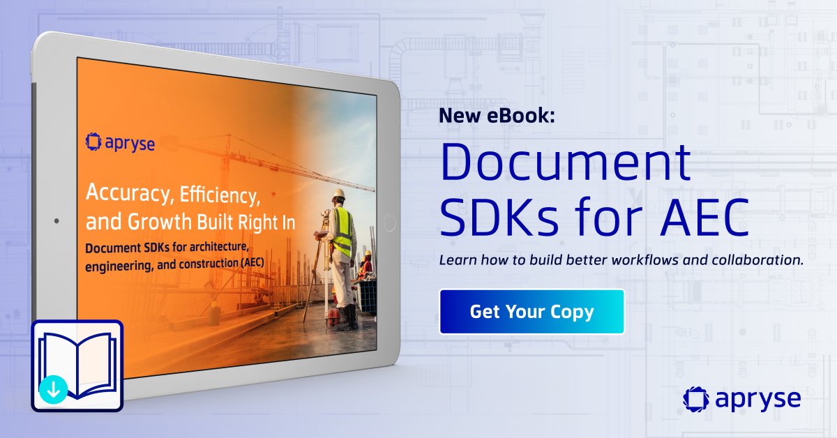 Because of the distributed nature of #AEC projects, reliable #collaboration on #documents like #blueprints, #proposals, #reports, #contracts and #legalagreements, #permits, and assessments is crucial. 

Document SDKs for AEC: brnw.ch/21wIjBN