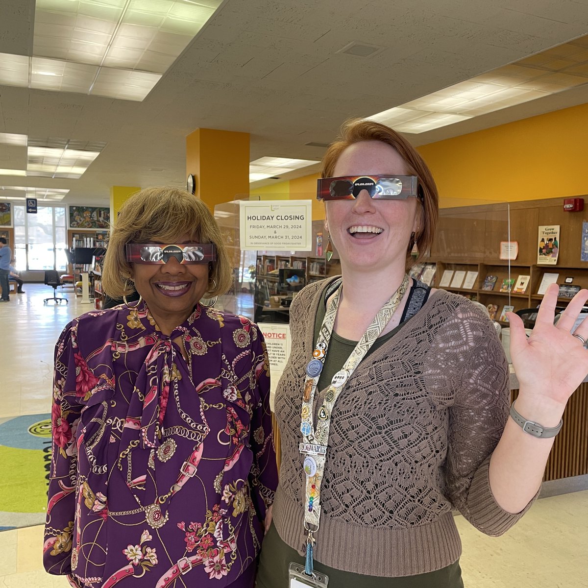 The #solareclipse is coming on April 8! The #detroitpubliclibrary will be having events leading up to the eclipse--and then be sure to join us for a viewing party at one of our locations. Be sure to stop by the library to pick up your eclipse glasses. detroitpubliclibrary.org/news/view-the-…