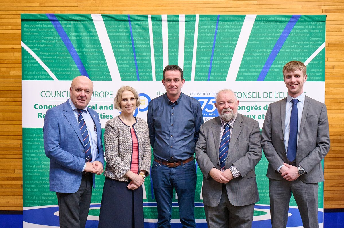 Jack O'Connor (@itsjackoconnor) on Twitter photo First session as Ireland's Youth Delegate to <a href="/COECongress/">Congress of Local and Regional Authorities</a> is finished, with great support from <a href="/AILGIRE/">AILG</a> and <a href="/IrishRepCoE/">Ireland at the Council of Europe</a>!
43 YDs came to Strasbourg this week to represent youth through speeches, interventions, and questions. We return to our countries to draft & run projects now! First session as Ireland's Youth Delegate to <a href="/COECongress/">Congress of Local and Regional Authorities</a> is finished, with great support from <a href="/AILGIRE/">AILG</a> and <a href="/IrishRepCoE/">Ireland at the Council of Europe</a>!
43 YDs came to Strasbourg this week to represent youth through speeches, interventions, and questions. We return to our countries to draft & run projects now!
