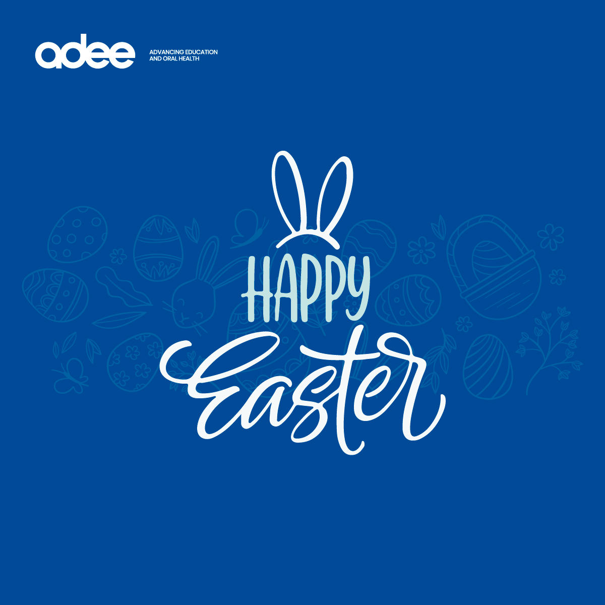 This Easter, we're spreading joy with a basket full of updates and events at ADEE! Dive into our Easter 2024 newsletter to discover: adee.org/easter-2024 Wishing you all a Happy Easter! 🐣 #ADEE #HappyEaster #Leuven2024 #AdeeAnnualMeeting #callforsubmissions #dentistry