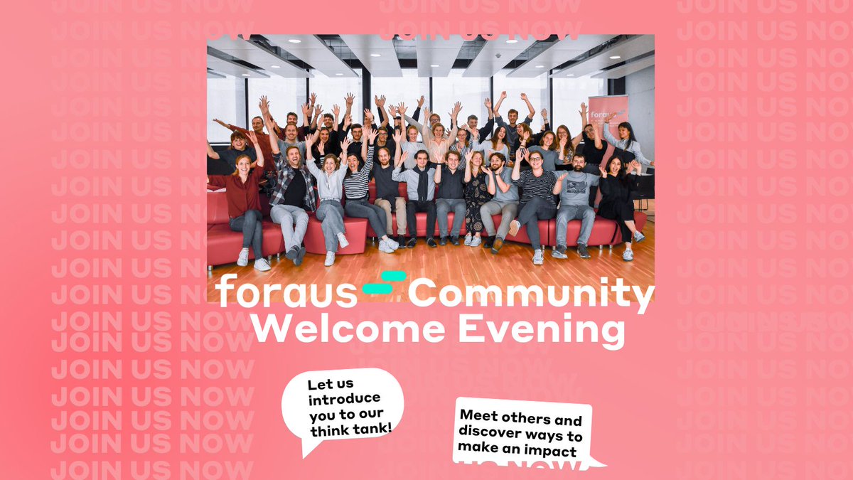 New to foraus or considering joining? 🌍 Join us next Tuesday, 5:45-6:30 PM, to learn how foraus operates, ways you can contribute, and maximize your membership benefits. We'll cover everything from policy writing to event management. Sign up here: bit.ly/4aQjP4T