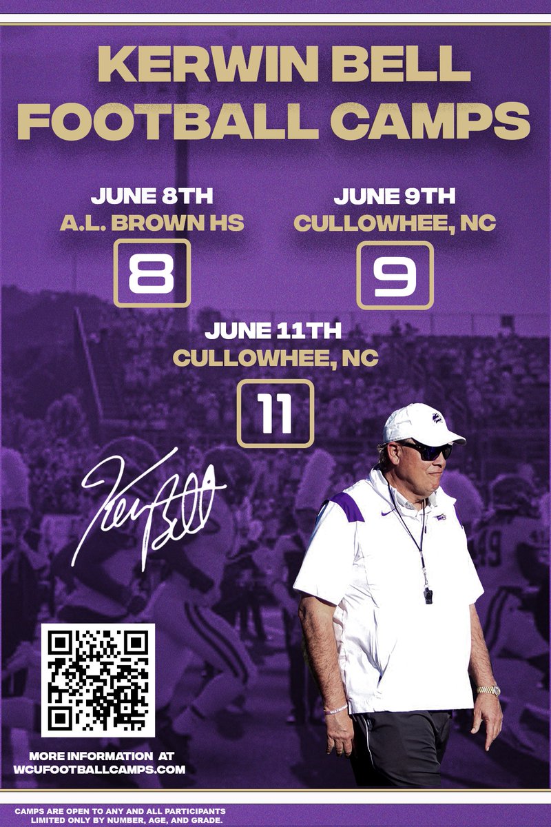 Camp season is almost here! We want to see you in Cullowhee and Kannapolis! Get registered today and come compete with #TheCats! Use the discount code EARLY10 for a 10% discount at checkout, now through April 30th!