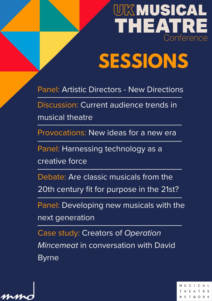 UK Musical Theatre Conference 

Only two weeks to go before the leading Musical Theatre Conference in the UK. Get your tickets before they are all gone! 

🎟️ royalcourttheatre.com/whats-on/uk-mu…