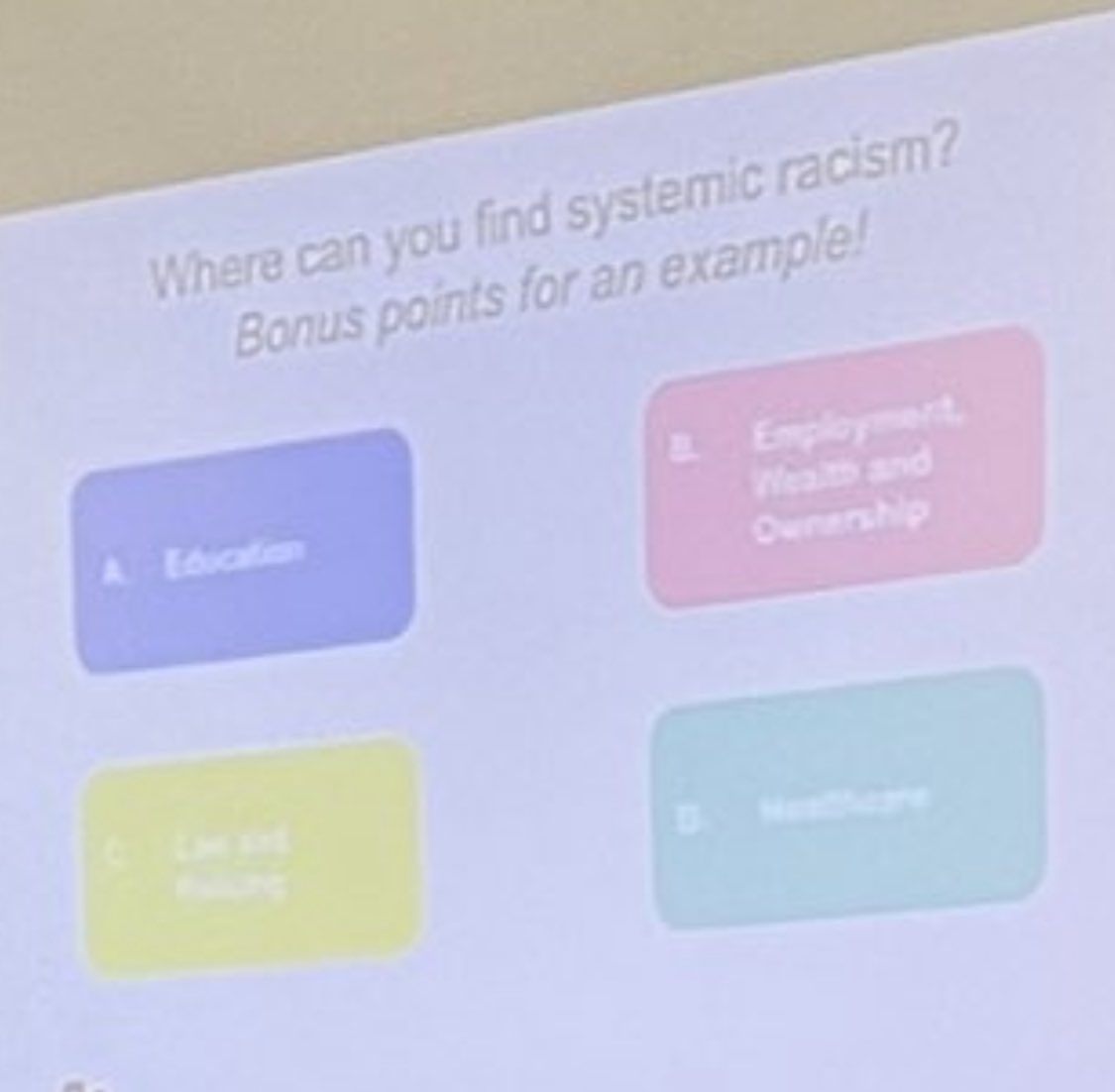 Presentation on “anti-racism” at Goldstone Park Elementary this month in Surrey, BC. Teaching kids to think “systemic racism” against non-whites is widespread.

@Surrey_Schools: consider reviewing @matlau10’s recent report, linked below, which debunks claims of “systemic racism”