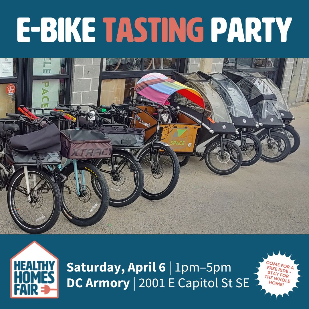 DC Family Biking (@dcfamilybiking) on Twitter photo Ebike curious? Test ride all the options, meet local shops and orgs & learn about new #ebike incentive too.
Plus bounce house, ice cream truck, induction cooktop raffle & lots more <a href="/ElectrifyDC/">ElectrifyDC</a> Healthy Homes Fair!
See participating shops here: tinyurl.com/ebikeparty #bikedc Ebike curious? Test ride all the options, meet local shops and orgs & learn about new #ebike incentive too.
Plus bounce house, ice cream truck, induction cooktop raffle & lots more <a href="/ElectrifyDC/">ElectrifyDC</a> Healthy Homes Fair!
See participating shops here: tinyurl.com/ebikeparty #bikedc