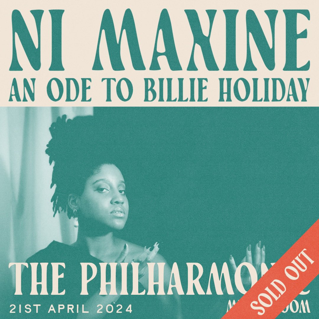 *News* - We just made 6 more tickets available for this show at @liverpoolphil on Sunday 21st April 2024. If you love Billie Holiday, you’ll love this show. If you want one, call box office tomorrow (Friday) between 4PM and 7PM on 0151 709 3789!