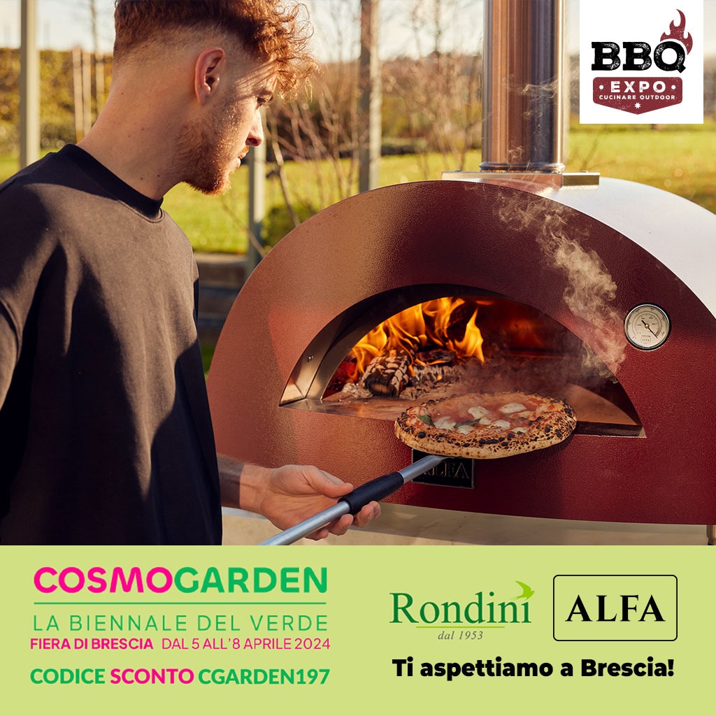 🆕 #Cosmogarden in Brescia, Italy, from April 5 to 8 with #FratelliRondini and Alfa Forni to discover how Alfa's new solutions can transform the way you cook in your outdoor spaces! 🏡🔥🍕 #alfaforni #alfaovens #cosmogarden2024 #outdoorcooking #garden