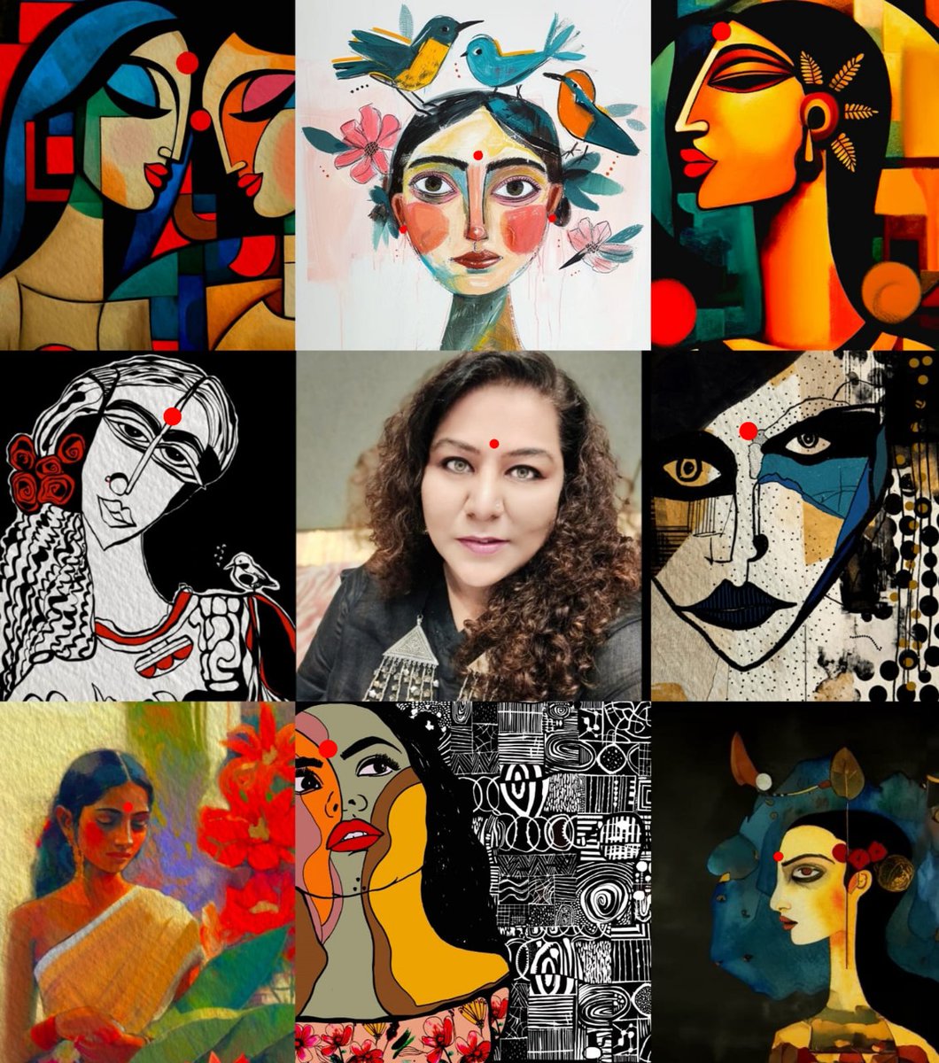 Namaste 🙏🏻 I'm Simran Wahan, a contemporary artist from India. My work is a vibrant yet warm quilt, hand-woven from the threads of culture, surrealism, cubism & the rich heritage of India. Figurative abstracts in my art allow me to delve into the depths of the subconscious,…